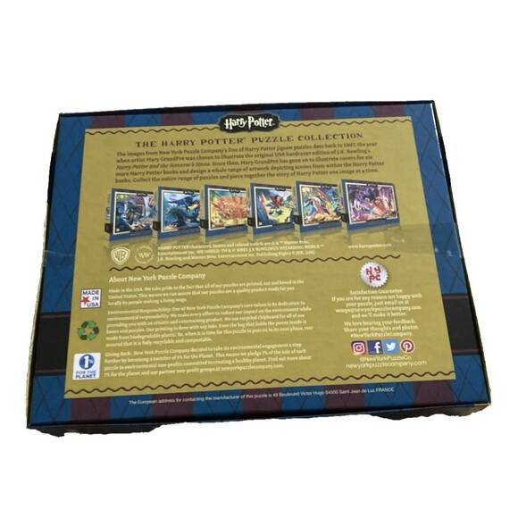 Harry Potter Diagon Alley 500 Piece Jigsaw Puzzle New York Puzzle Company - Picture 3 of 7